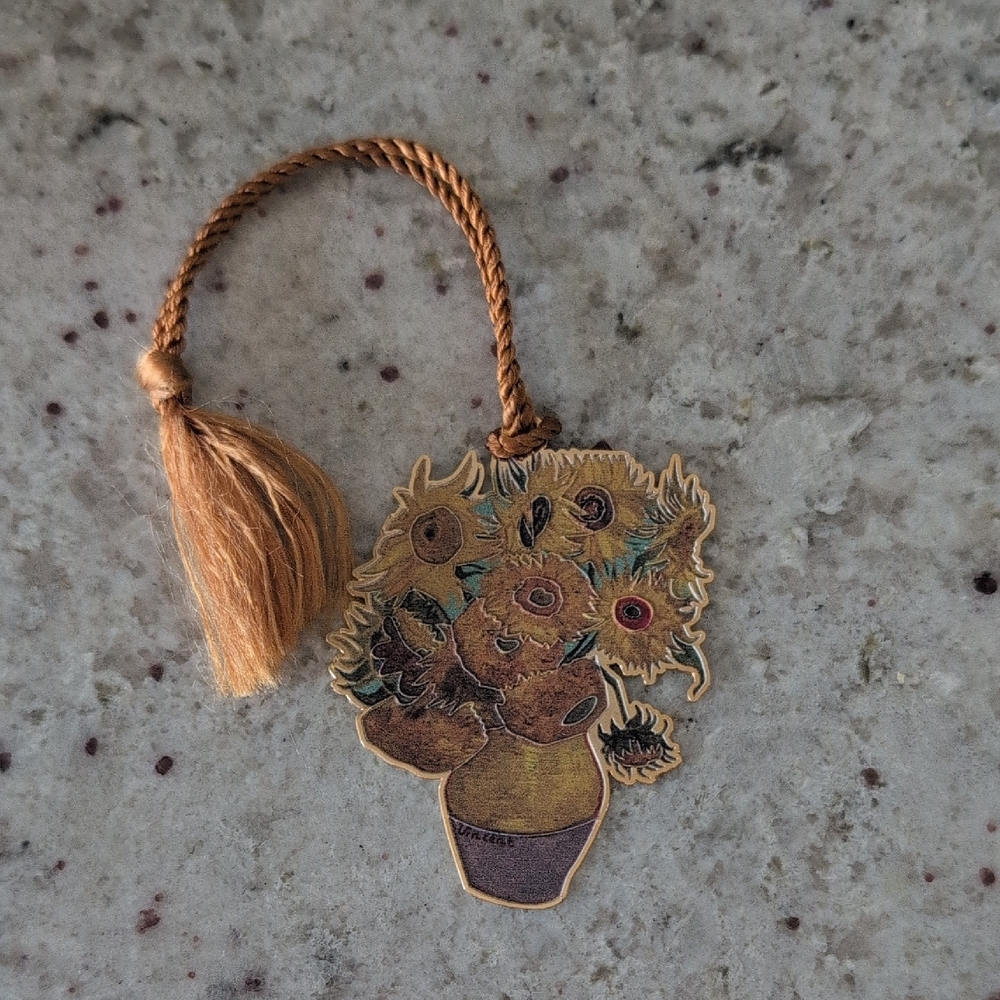 Sunflower Tassel Bookmark